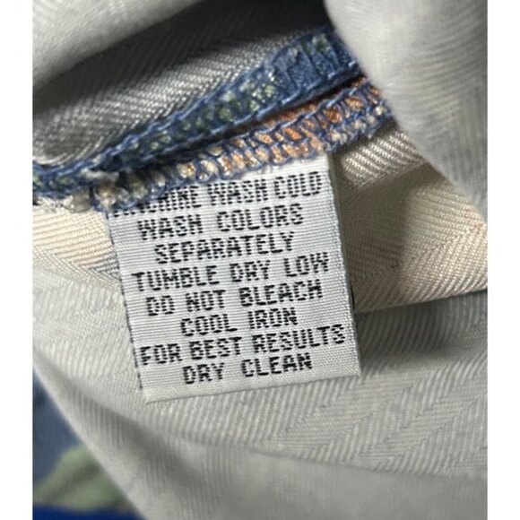 Tommy Bahama Mens Hawaiian Button-Up Shirt Size M Blue Tropical Pineapple Print - Picture 6 of 12